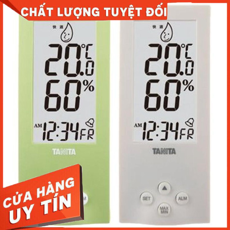 [TBYT ĐỨC NGA] Nhiệt ẩm kế điện tử Tanita TT-551 HÀNG CHUẨN