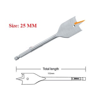 MŨI KHOAN GỖ ĐẦU DẸP INGCO DBW2212501