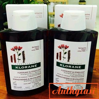 Dầu gội kích thích mọc tóc Klorane 400ml