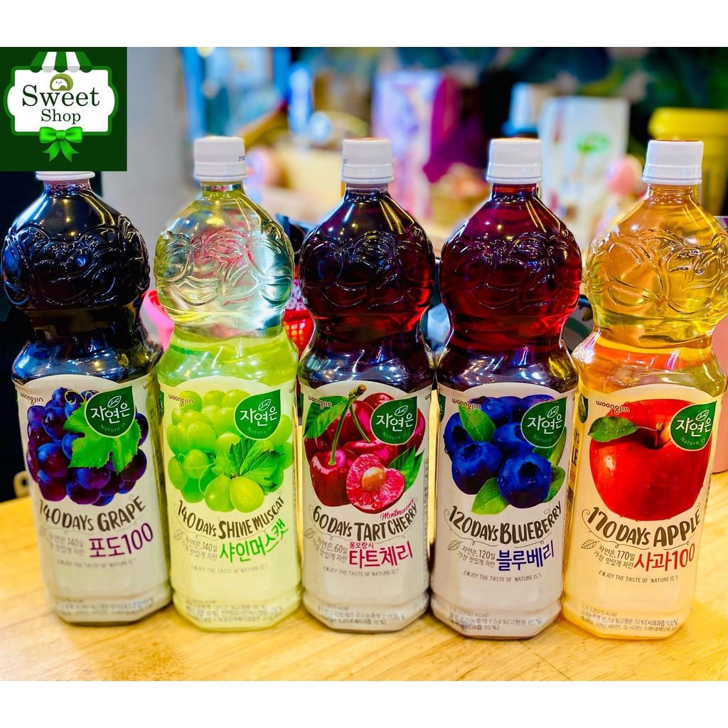 NƯỚC ÉP TRÁI CÂY WONGIN 1.5L - HÀN QUỐC