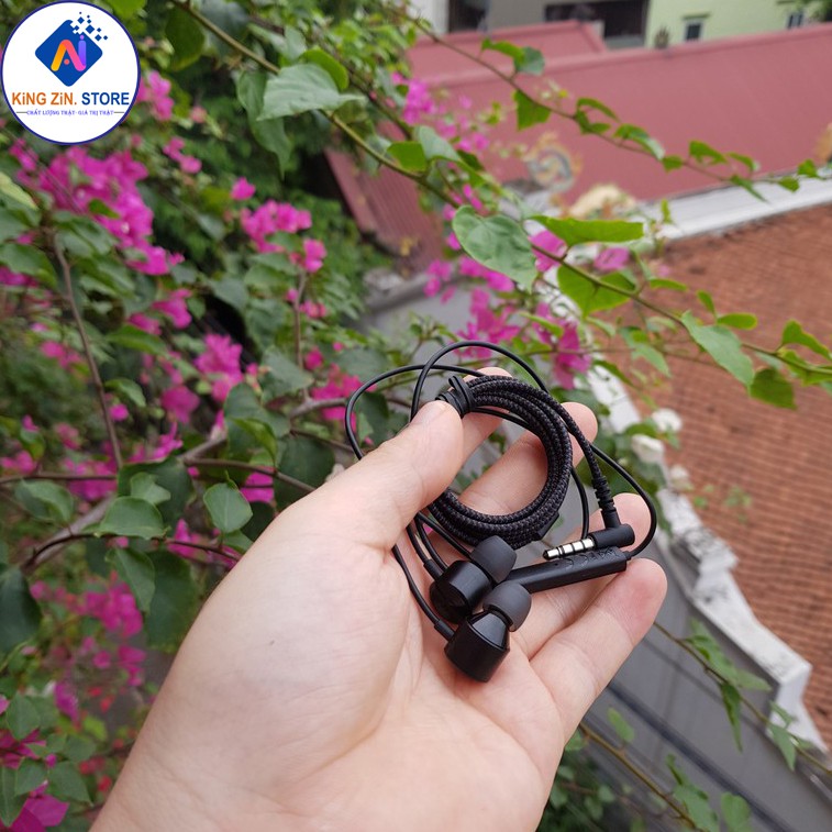 Tai nghe LG V40, V50 ThinQ Chính Hãng, Quadbeat 4 , Bass ấm cực phê - Tặng kèm dây quấn bảo vệ