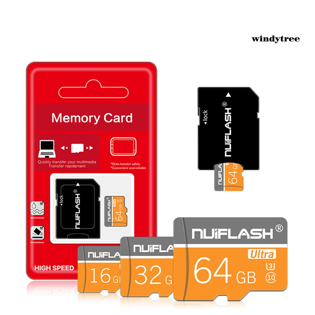 (Hàng Mới Về) Thẻ Nhớ Micro Sd Tf Niuiflash Super Speed C10
