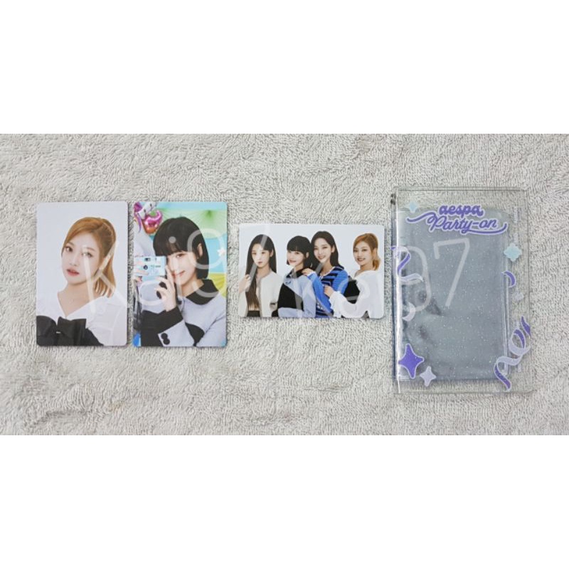 PHOTOCARD AESPA XR LIVE - PARTY ON