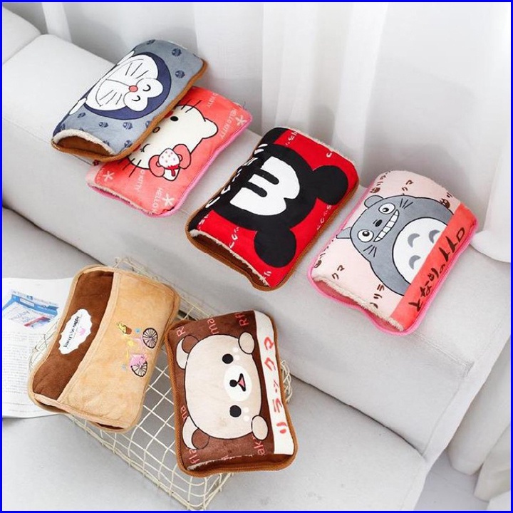 Túi sưởi tay mini siêu ấm hình thú bông đáng yêu