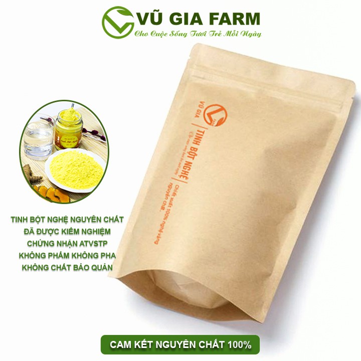 [Mã BMLTA50 giảm 10% đơn 99K] Tinh Bột Nghệ Nguyên Chất Vũ Gia 50g/túi