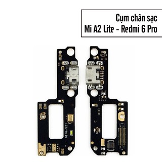 Cụm chân sạc xiaomi mi a2 lite - redmi 6 pro, liền mic nghe gọi