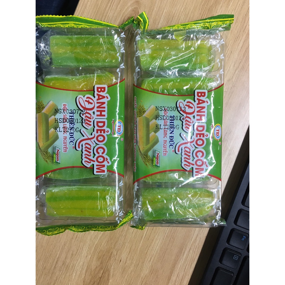 1  Gói Bánh dẻo cốm đậu xanh Thiên Đức