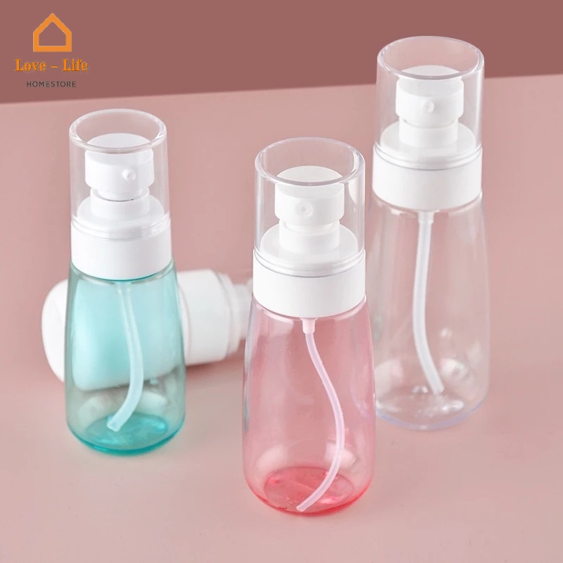 Chai Rỗng Trong Suốt 100ml Dùng Chiết Xà Phòng Dạng Nhấn Tiện Dụng Khi Đi Du Lịch