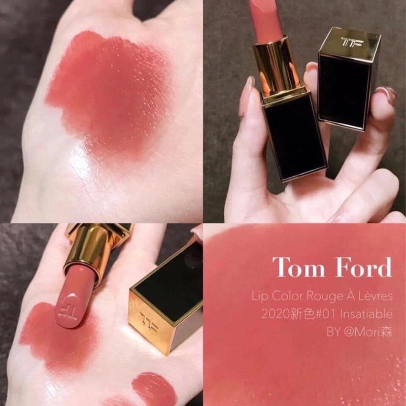 SON TOMFORD 01 INSATIABLE LIP COLOR ROUGE A LERVES