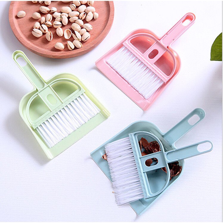 Bộ Chổi Và Xẻng Mini Quét Dọn Văn Phòng,Quét Bàn Thờ,Chổi Xẻng Quét Bụi Hốt Rác Vệ Sinh Nhà Cửa Mini_CC888