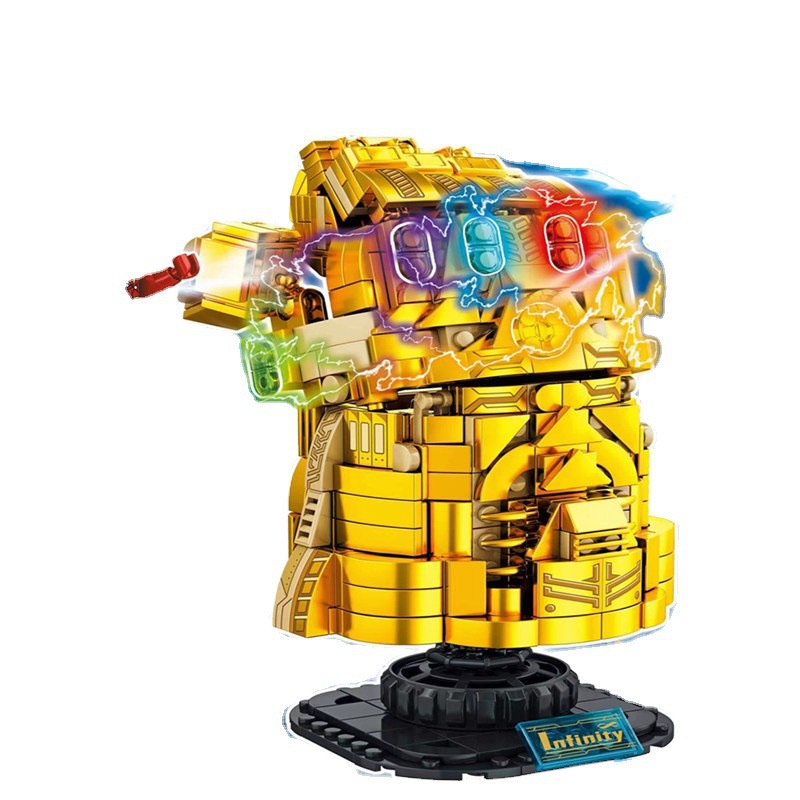 Mô hình lắp ráp Đồ chơi Lego Găng Tay Vô Cực Thanos Marvel Avenger 77013
