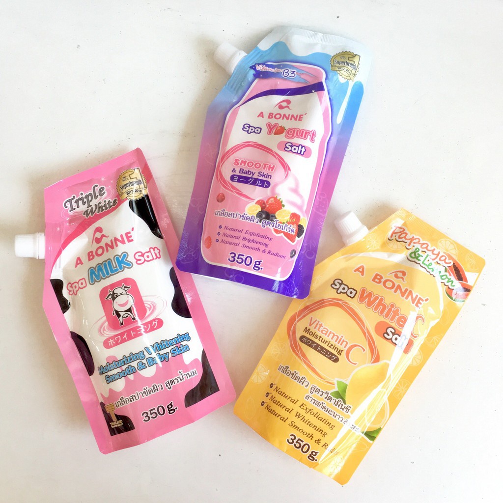 Muối Tắm Tẩy Tế Bào Chết Muối Abonne Body Thái Lan 350g