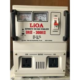 Ổn áp LiOA 3KVA DRII-3000 II dải 50V-250V thế hệ mới dây đồng nguyên chất