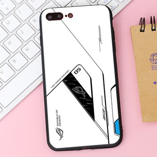 Ốp lưng kính cường lực iPhone 7 Plus, 8 Plus - ROG Gaming