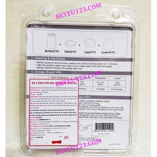 Bình trữ sữa Spectra 160ml CSB6679