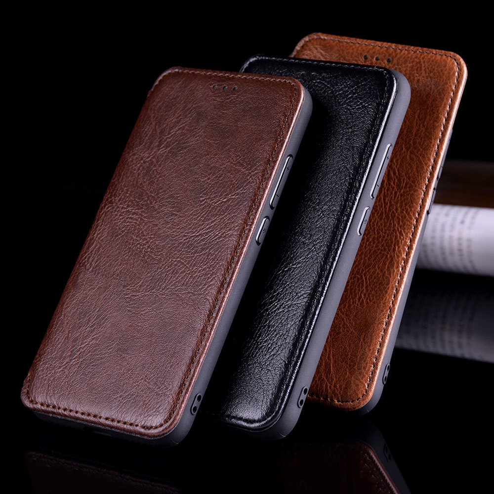 Sang Trọng Bao Da Điện Thoại Không Từ Tính Cho samsung galaxy m51