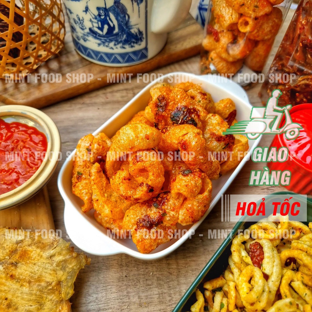 Da Heo Quay Sốt Mắm Tỏi - Lon 130gr