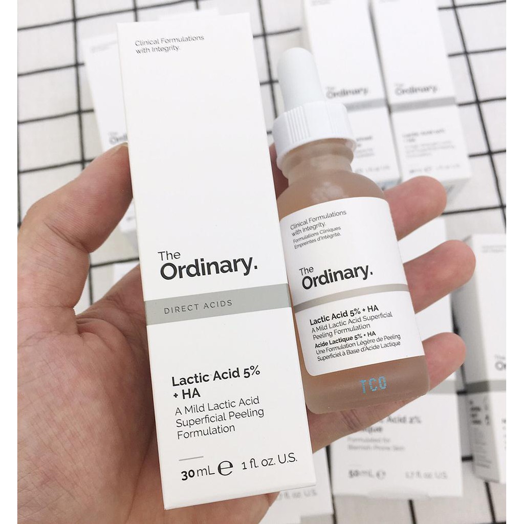 [FREE SHIP] The Ordinary Lactic Acid 5% + HA Serum - Tinh Chất Thanh Lọc Da 30ml chính hãng | BigBuy360 - bigbuy360.vn