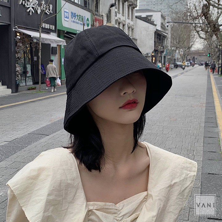 Nón, Mũ Bucket Cụp Trơn Nhiều Màu Unisex - Vani Store [PKTT0008]