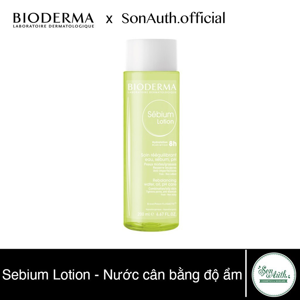 Nước hoa hồng Bioderma Sébium Lotion