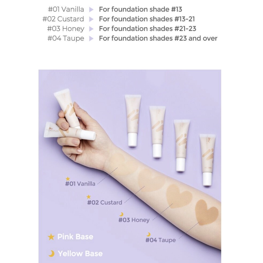 Che khuyết điểm I'm Meme I'm Concealer 10g | BigBuy360 - bigbuy360.vn