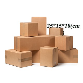 Bộ 40 Hộp Carton Đóng Hàng 25*15*10 cm