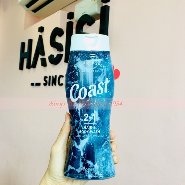 TẮM GỘI COAST - Hair &amp; Body Wash