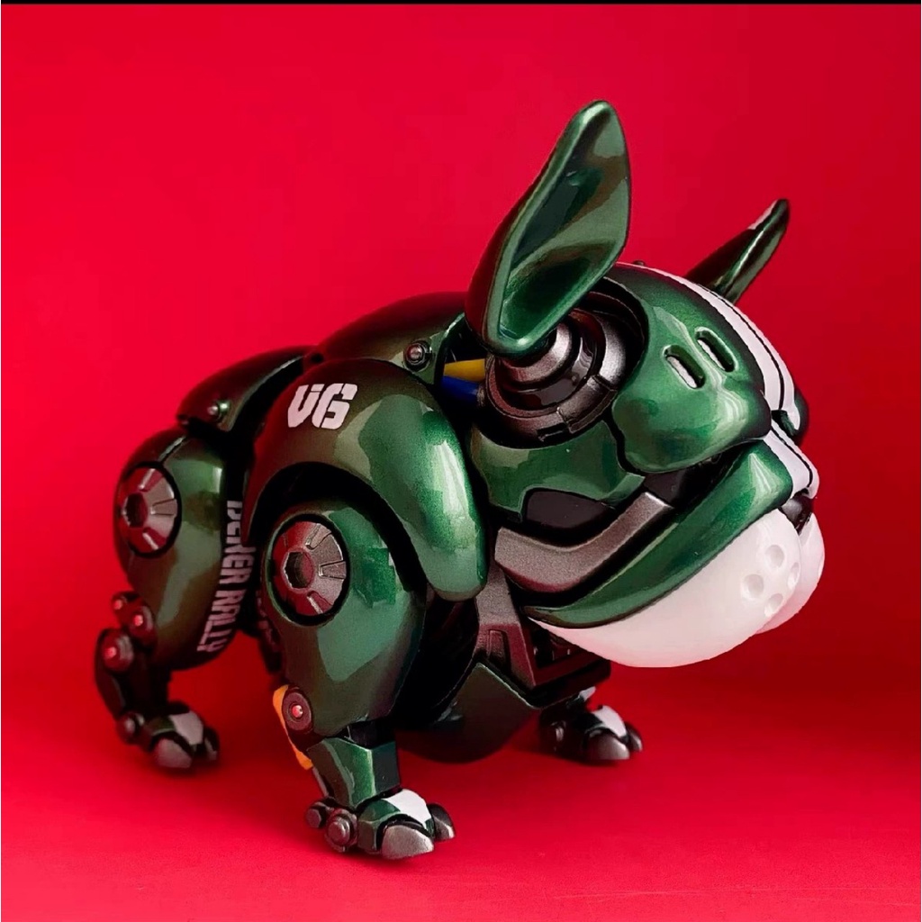 Mô hình Figure HWJ RAMBLER Robot Bulldog - Robot Bull Dog Chó Mechanical