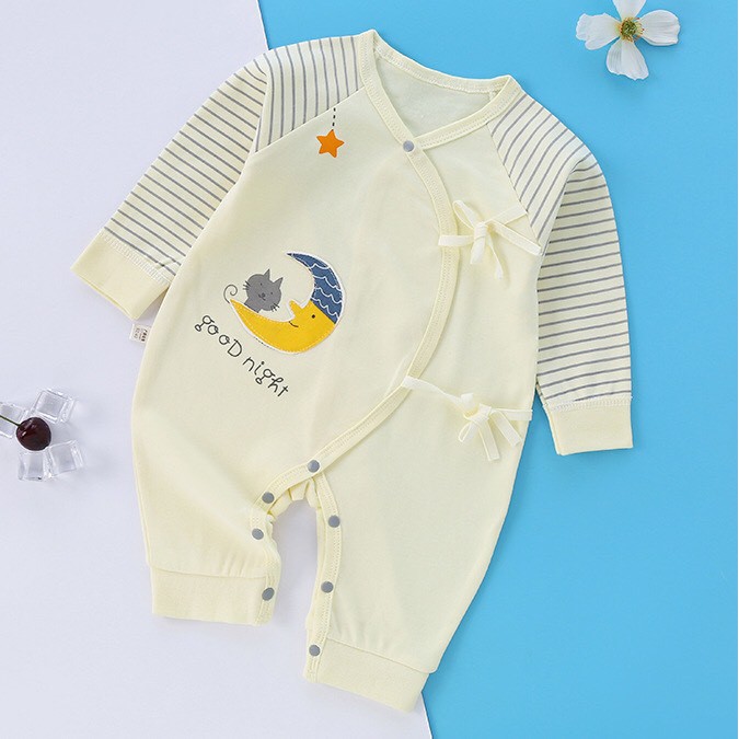 Body dài tay YUANBABY cho bé sơ sinh ( từ newborn - 7kg)