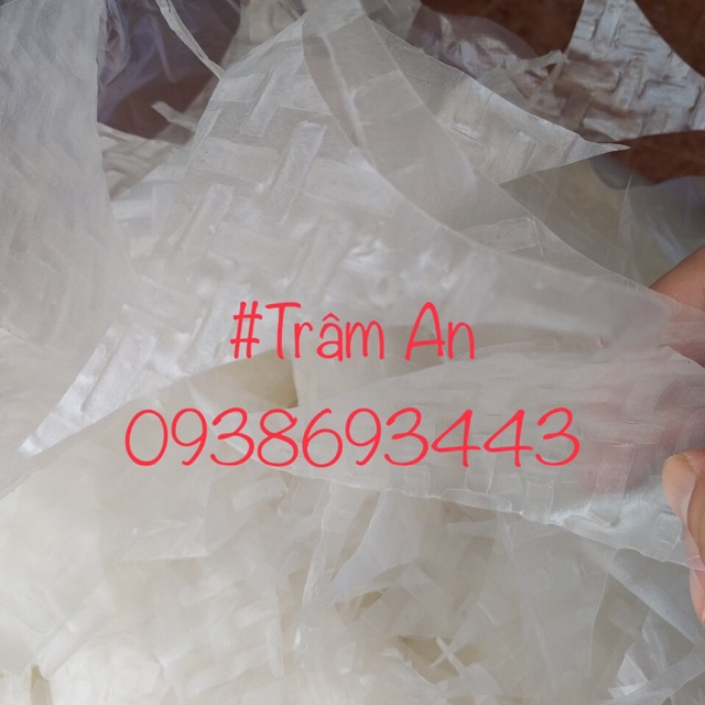[FS50K] 1kg bánh tráng góc(rìa) mỏng làm bánh tráng trộn