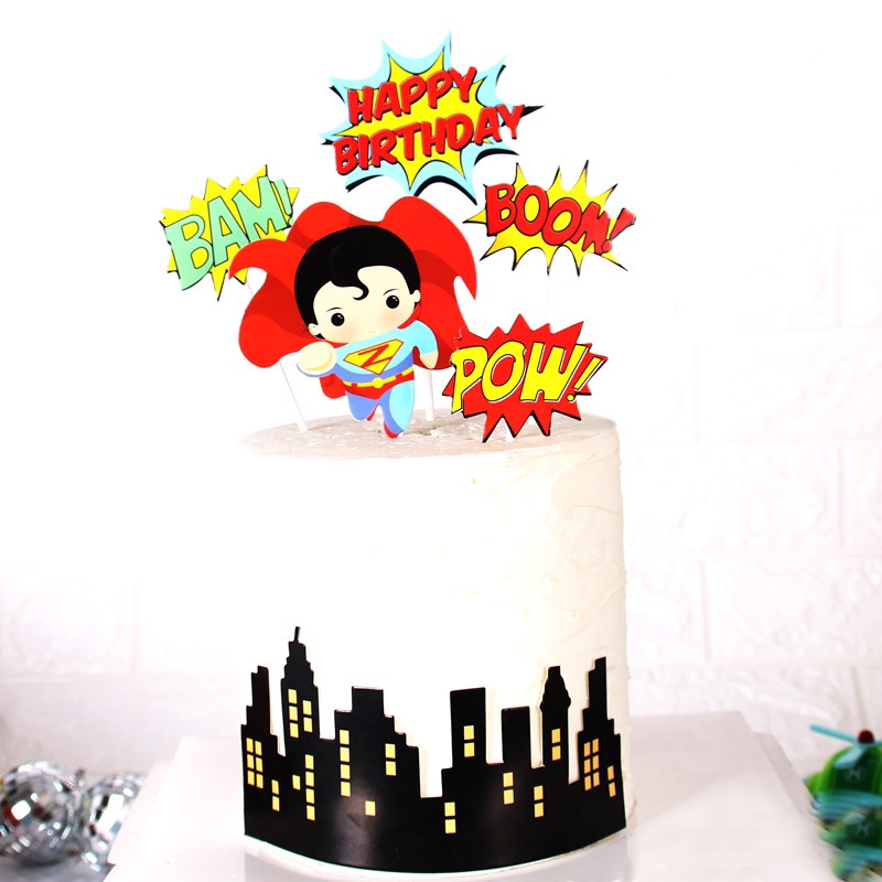 5 set cắm giấy siêu nhân bay mẫu mới