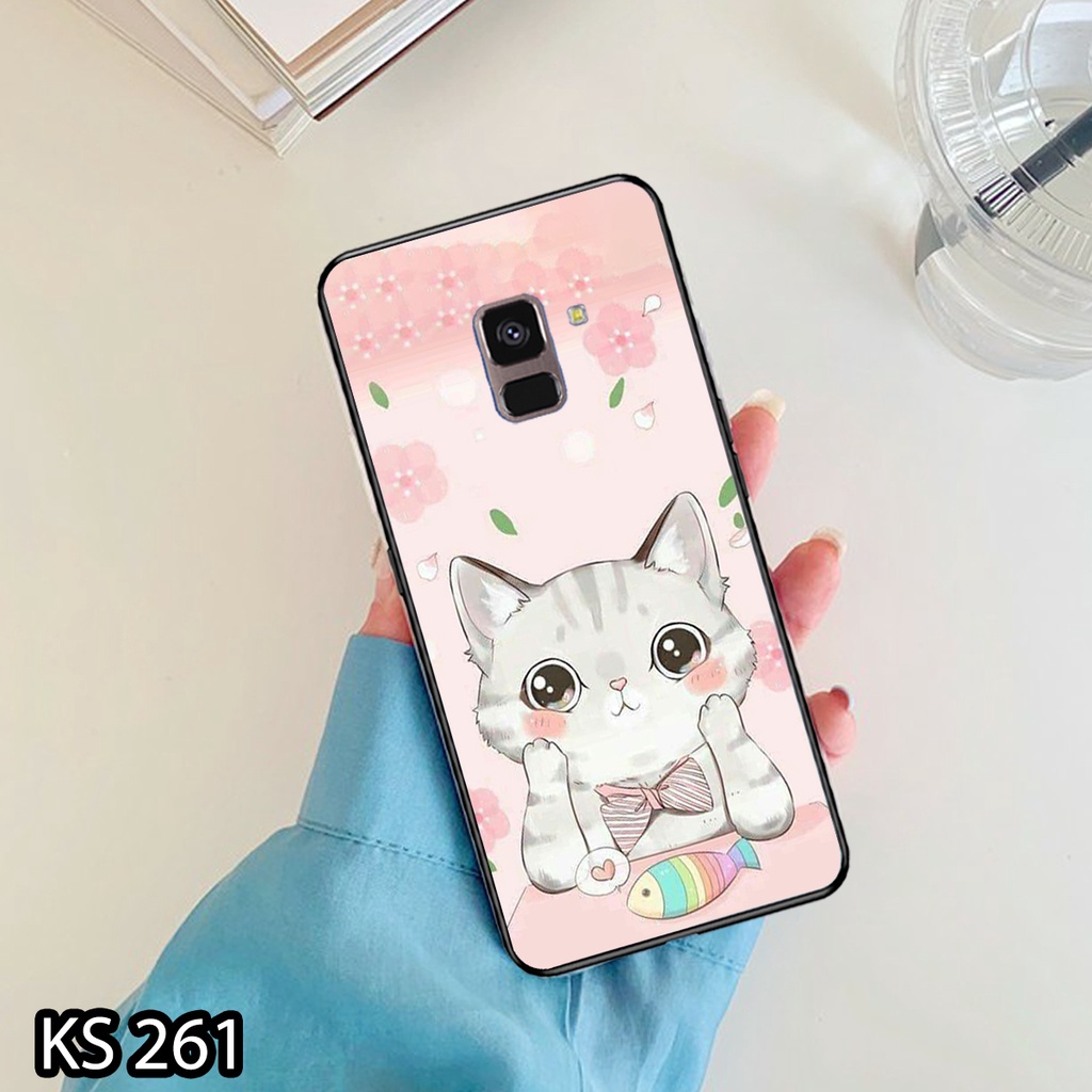 Ốp lưng Samsung A6-2018/A6 Plus/A8-2018/A8 Plus in hình Mèo con_KINGSTORE.HN_Ốp SS A6/A6 Plus /A8 /A8 Plus
