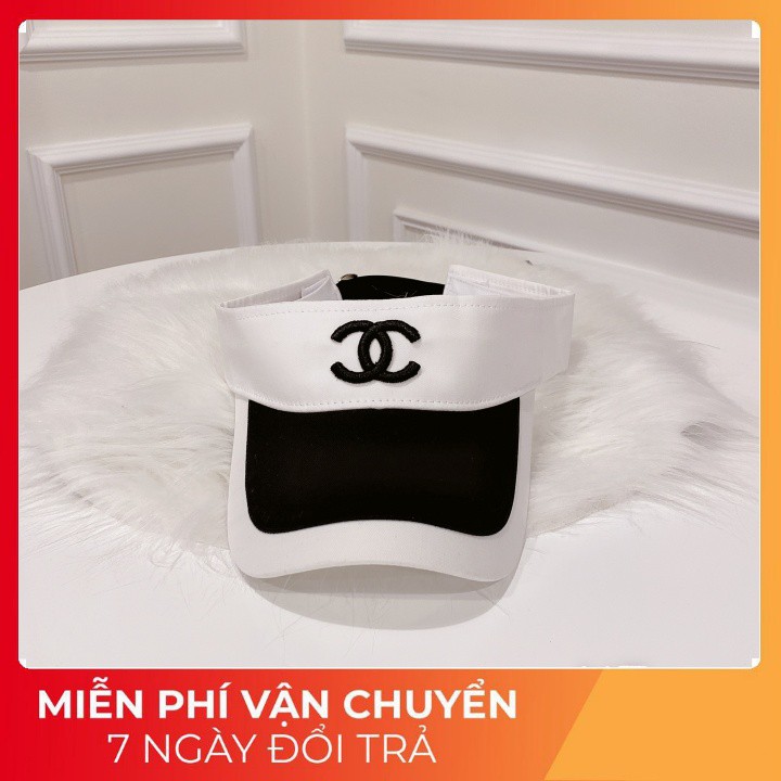 MŨ NỬA ĐẦU CHANEL MỚI, LOGO THÊU NỔI 3D, MŨ LƯỠI TRAI NỬA ĐẦU TIỆN LỢI, CHẤT VẢI KAKI 100% COTON, PHÙ HỢP CẢ NAM VÀ NỮ