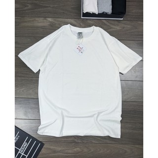 Áo thun trơn form suông rộng kiểu dáng street style 3 màu đen, trắng, ghi
