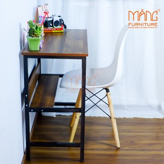 Bàn làm việc kệ lửng 100cm BLV02
