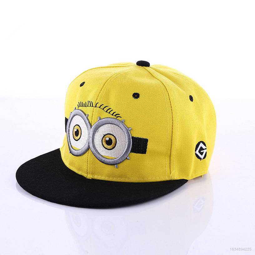 Mũ lưỡi trai thêu họa tiết minion đáng yêu thời trang dành cho cả nam và nữ