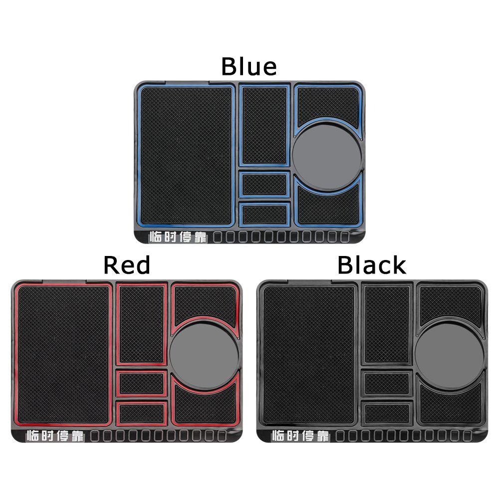 MAYSHOW Giá Đỡ Điện Thoại / Biển Số Xe Hơi Tạm Thời Bằng PVC Chống Trượt Đa Năng