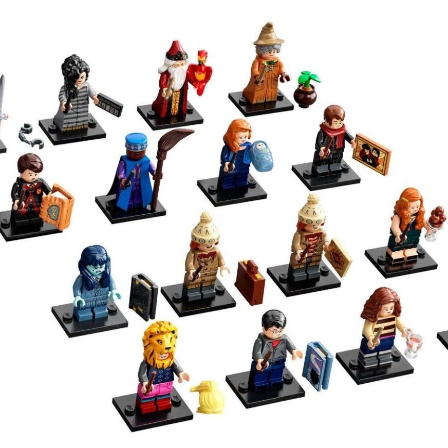 LEGO 71028 Harry Potter Minifigures Vẽ 16 đoạn cắt không lặp lại của mùa thứ hai