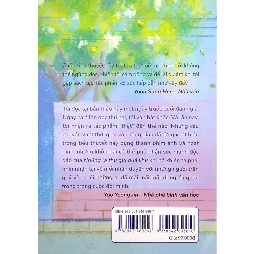 Sách Những Lá Thư Gửi Quá Khứ