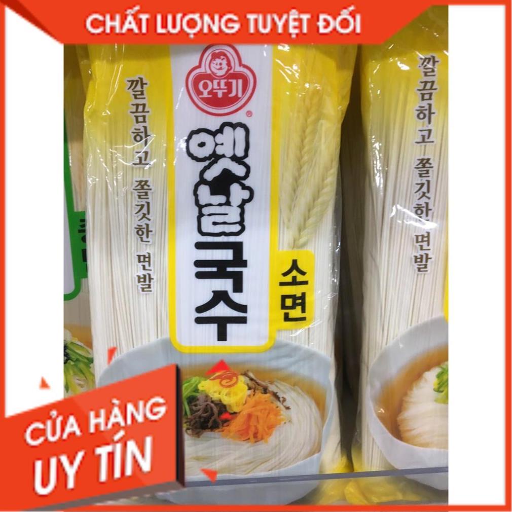 MÌ SỢI NHỎ OTTOGI HÀN QUỐC 900G DÙNG LÀM MỲ TRỘN, MỲ TƯƠNG ĐEN - 소면