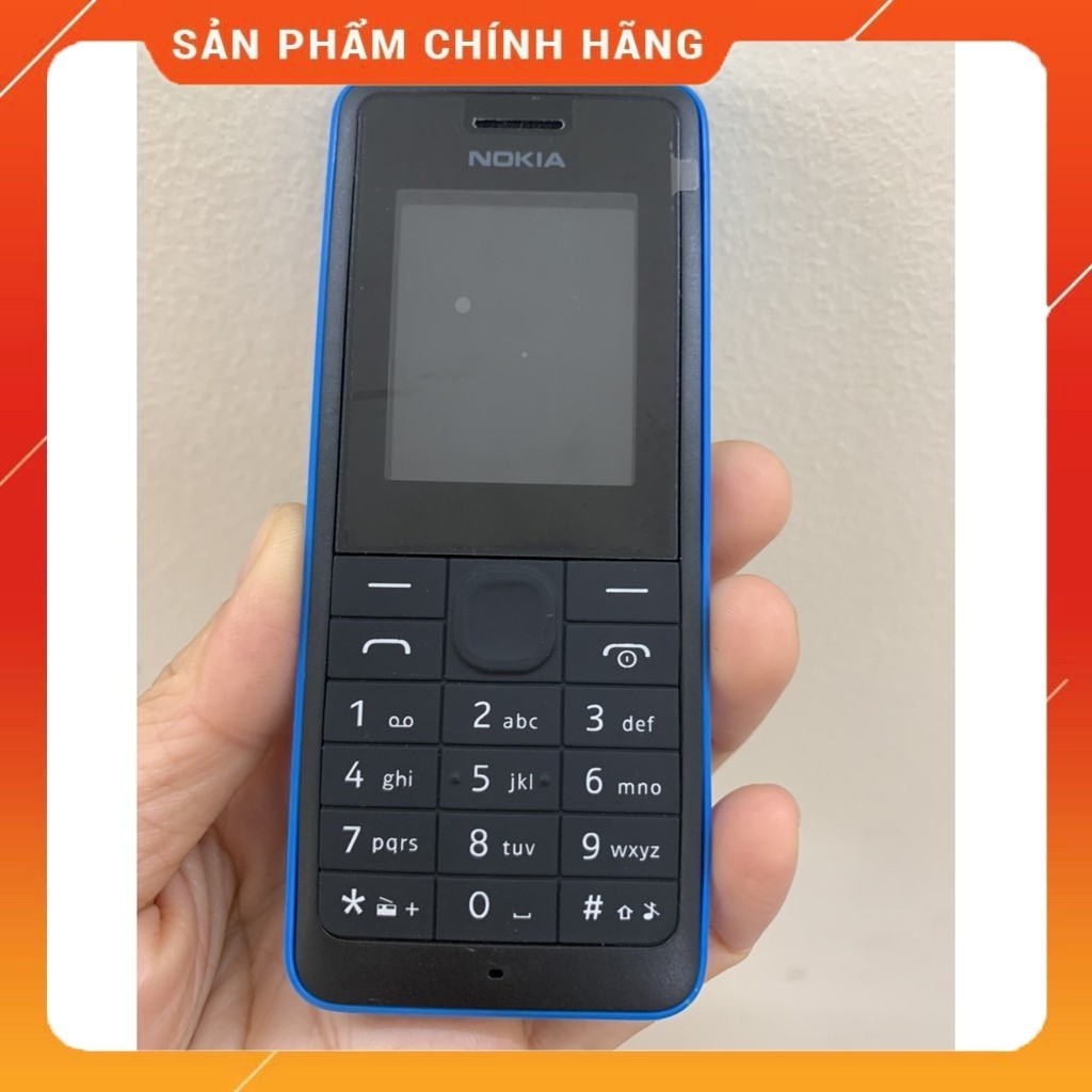 [Mã ELFLASH3 hoàn 10K xu đơn 20K] ĐIỆN THOẠI NOKIA 106 Chính hãng Kèm Pin Sạc | BigBuy360 - bigbuy360.vn