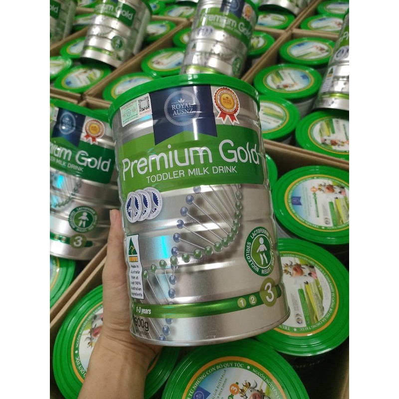 Sữa Hoàng Gia Úc Premium Gold số 3 loại 900g [