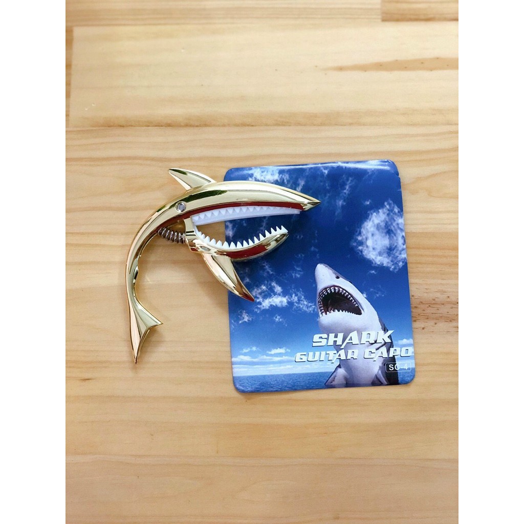 Shark Capo guitar cá mập SC4 (chính hãng có logo hãng Giant)