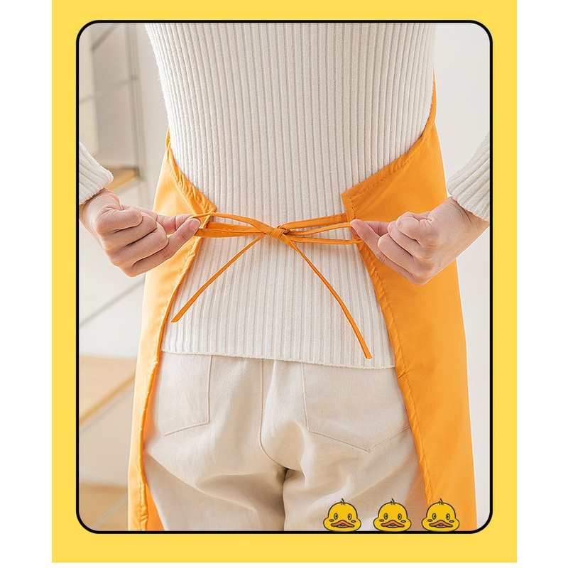 Tạp Dề Chống Thấm Nước Và Dầu In Họa Tiết Hoạt Hình Dễ Thương