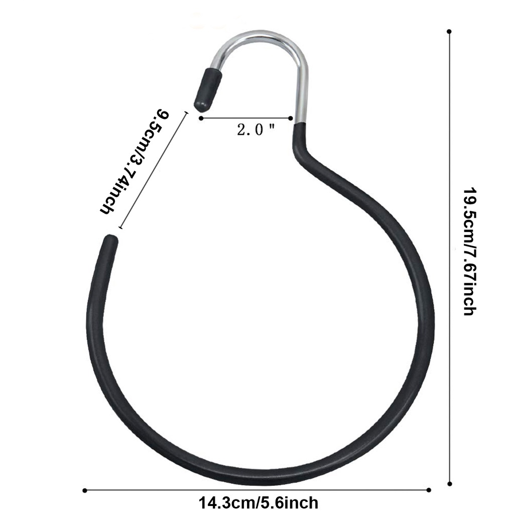 Móc Treo Thắt Lưng / Thắt Lưng / Thắt Lưng / Khăn Choàng Cổ Bằng Kim Loại Chống Trượt