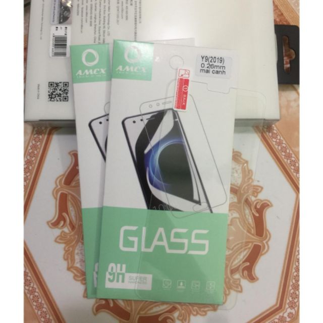 Dán kính cường lực cho Huawei Y9 2019 trong suốt