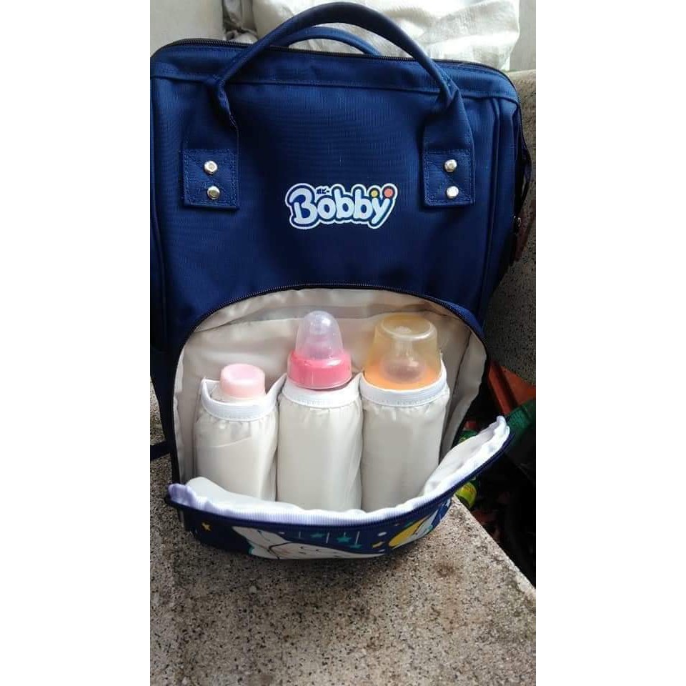 Balo bỉm sữa Bobby Chan đa năng - balo cho mẹ và bé sơ sinh Anmum tặng