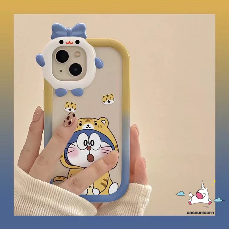 Ốp Điện Thoại Hình Doraemon 3D Cho IPhone 6 6S 7 8 14 Plus 11 13 12 14 Pro MAX XR X XS MAX SE 2020