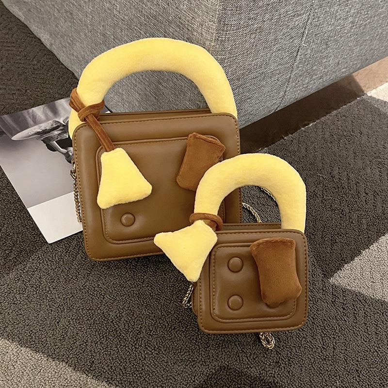 Iretro Túi Xách Đeo Vai Hình Vuông Cỡ Nhỏ Kết Cấu Mới