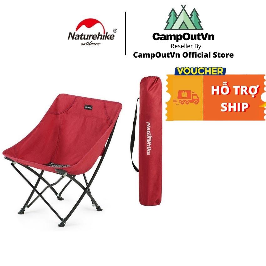 Ghế cắm trại naturehike campoutvn naturehike ghế cắm trại du lịch dã ngoại ghế gấp gọn nhẹ chắc A028